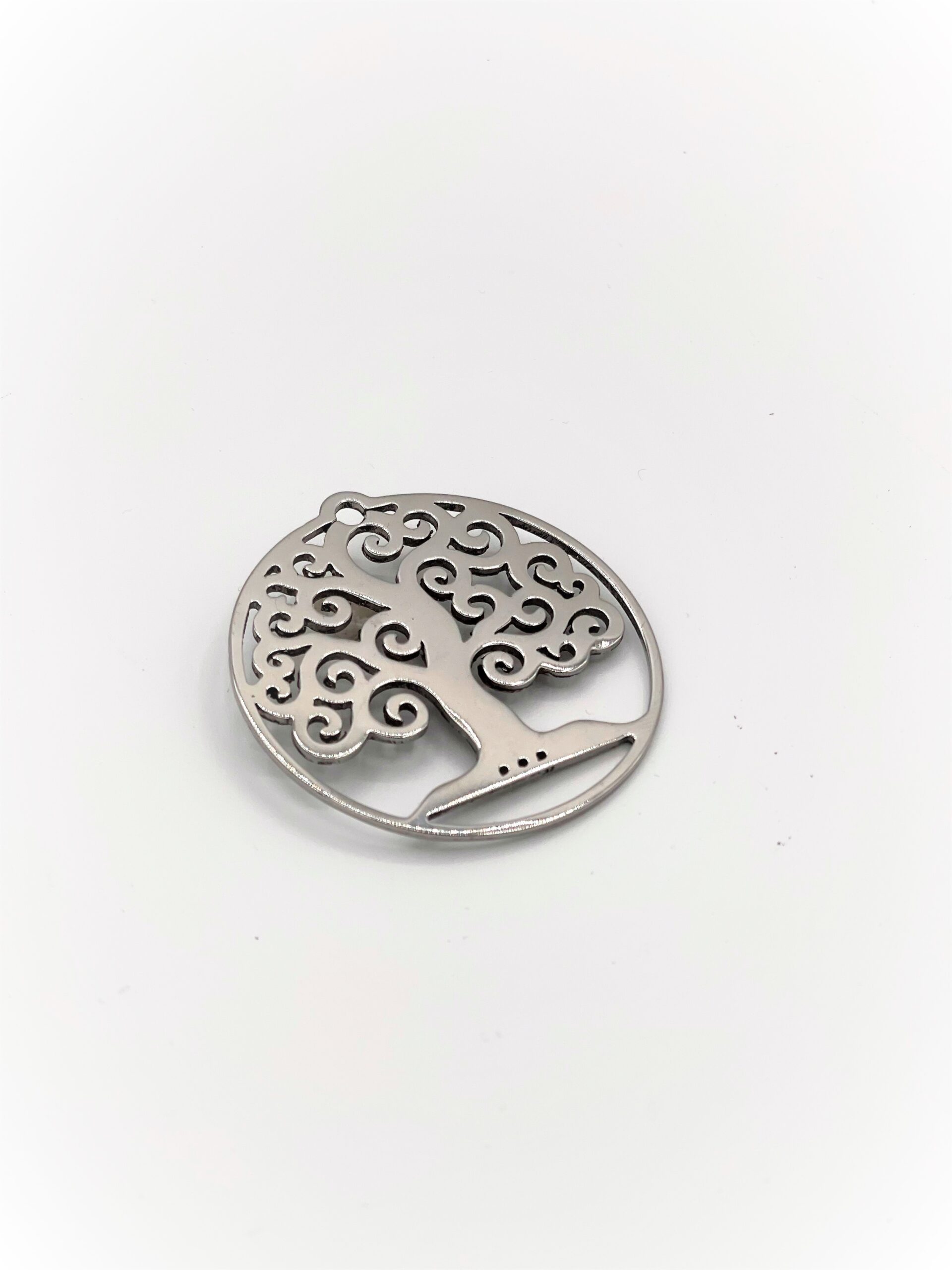 40 Ciondoli Tibetani In Lega – Albero Della Vita E Tripla Luna – Stile Vintage, Cavi, 3,4x3,9 Cm – Per Gioielli Fai Da Te